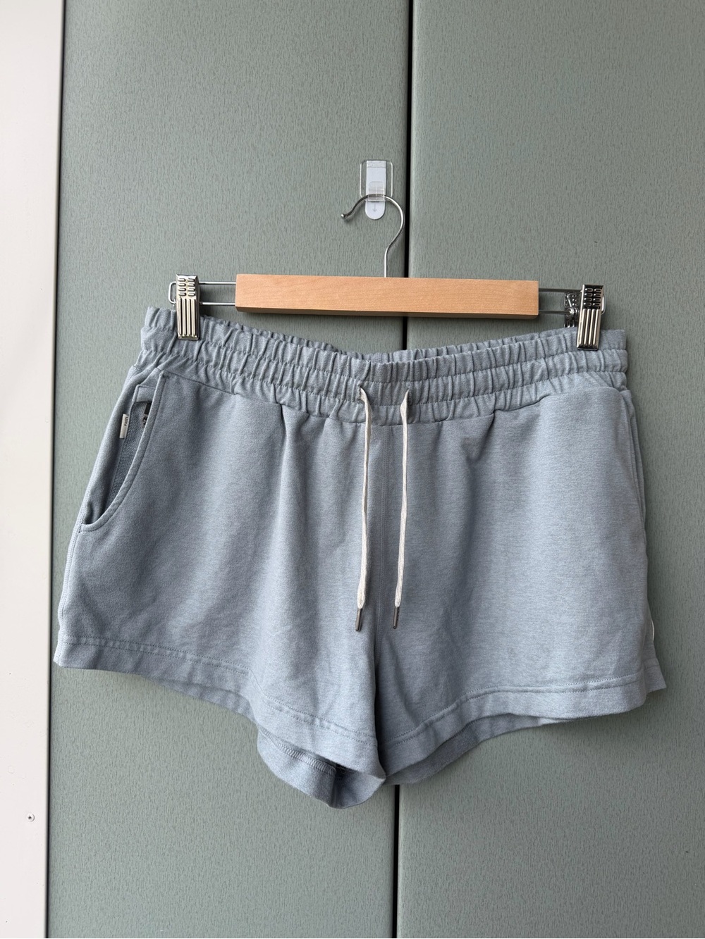 Vuori Light Blue Drawstring Lounge Shorts